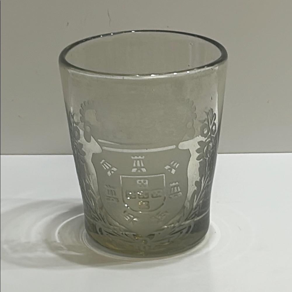 Jan Barboglio Etched Glass Vase